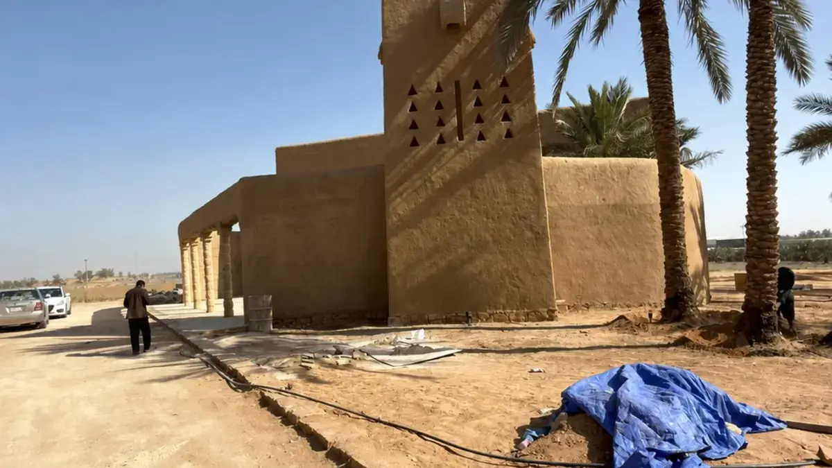 أسقف خشب الأثل في نجران