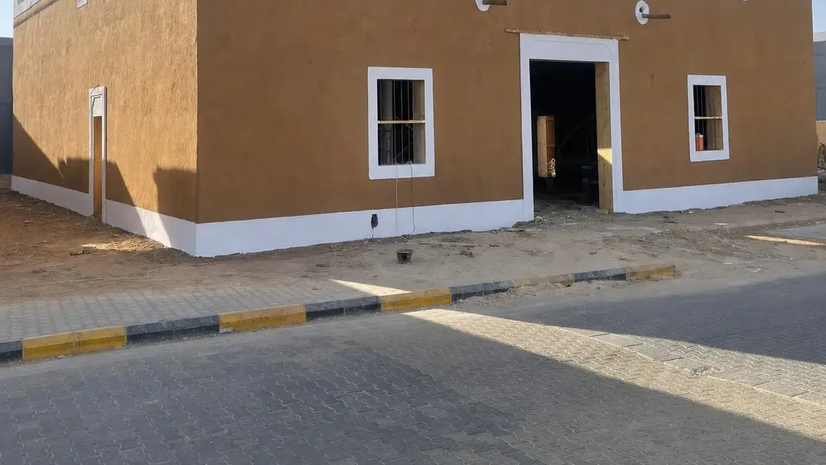 بناء وترميم مساجد الطين في الرياض