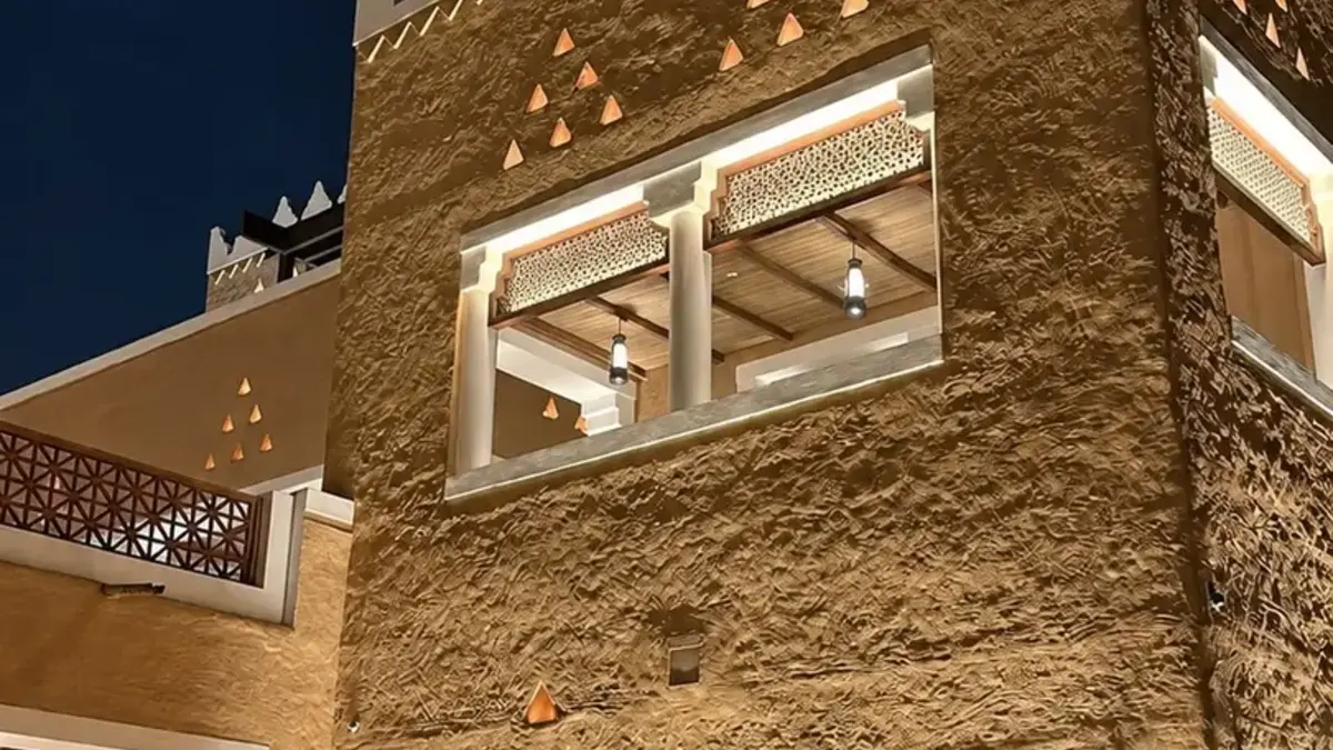 بناء المنازل الطينية في الباحة