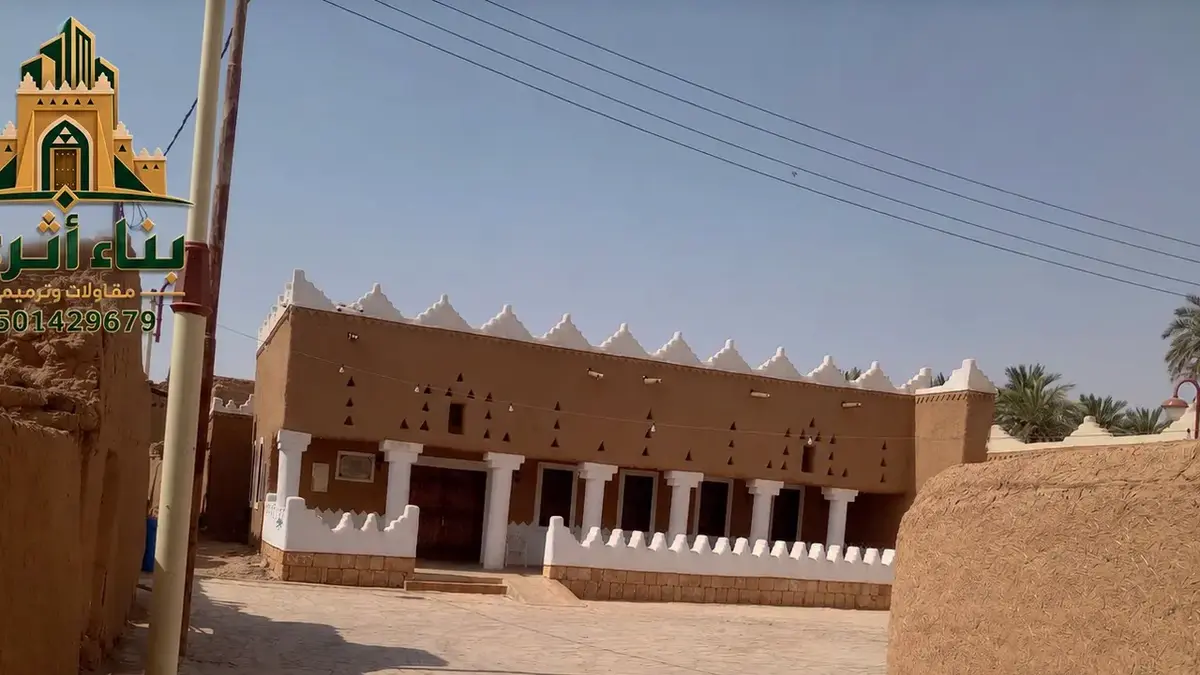 أسقف خشب الأثل في القصيم