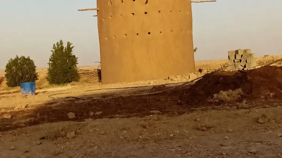 بناء القلاع والحصون التراثية في نجران