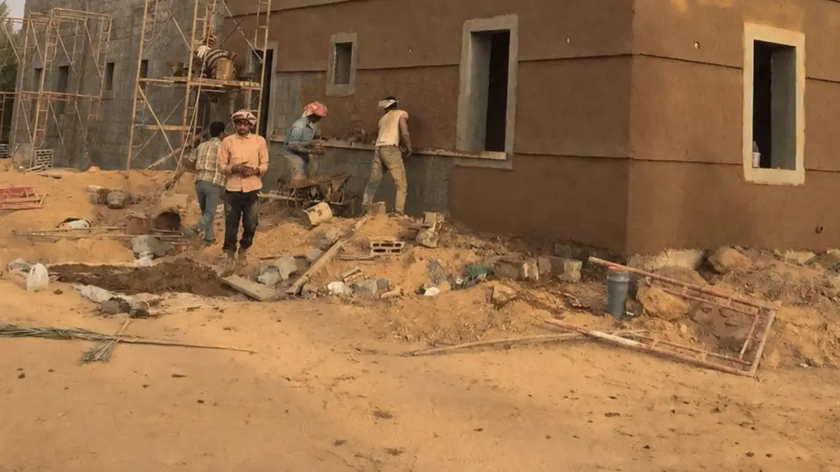 بناء البيوت التراثية في حائل